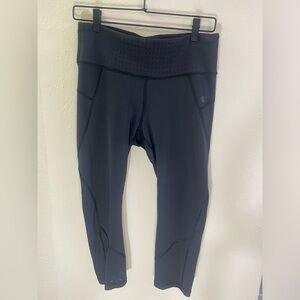 ATHLETA LEGGINGS Womens ACCENT HOLES